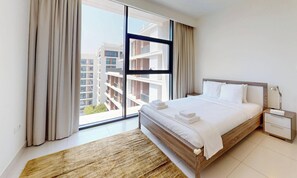 2 bedrooms, iron/ironing board, free WiFi, bed sheets - Stylish and Serene 2BR Apartment in Dubai Hills (Dubai)