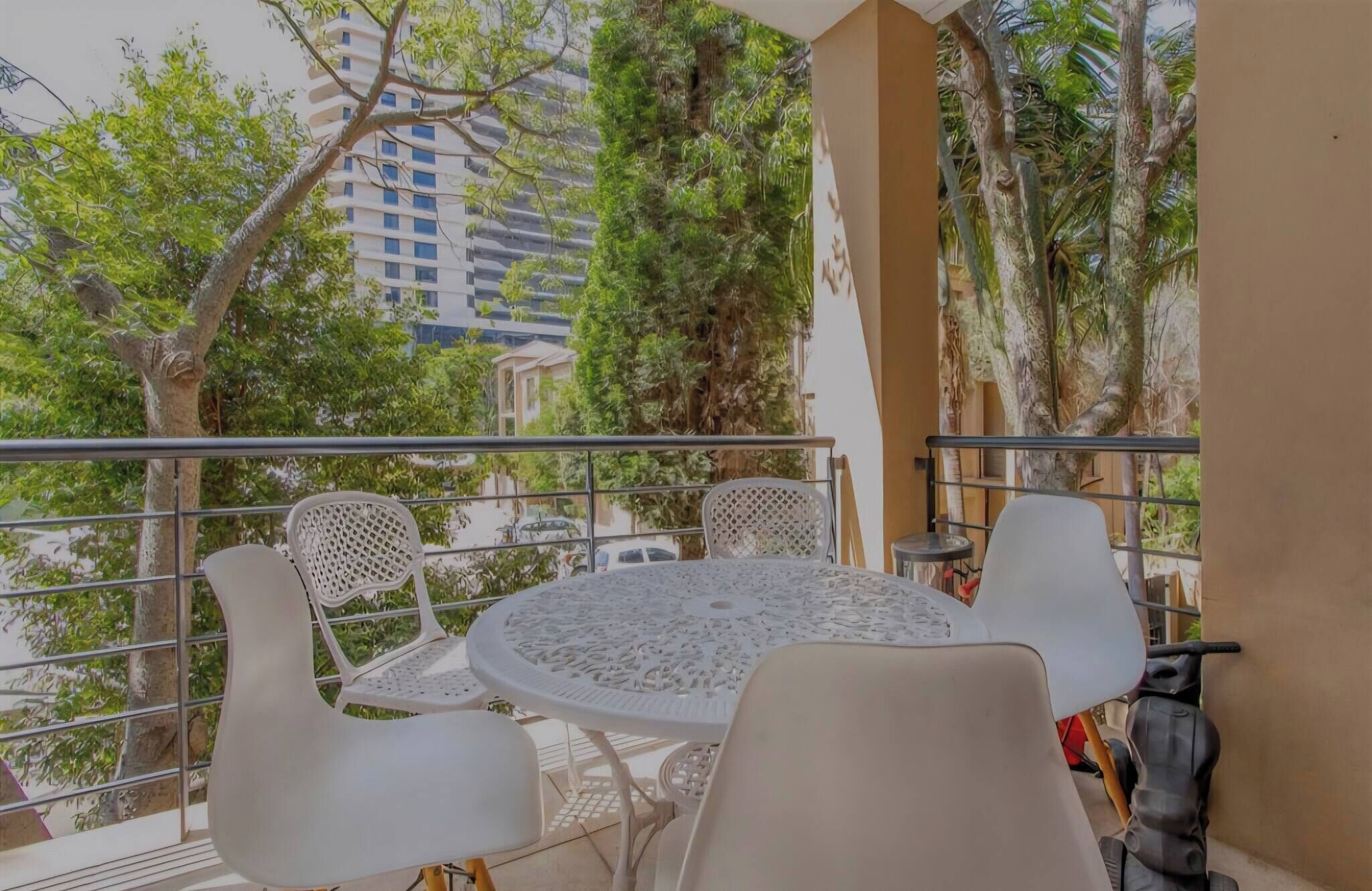 Apartamento, 2 habitaciones, fumadores, balcón | Balcón