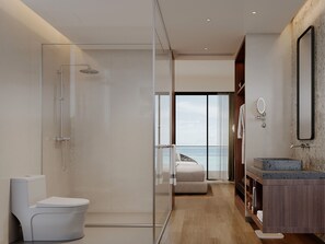 Luxury Villa, 3 Bedrooms | Bathroom | Shower, hair dryer, towels, soap - Nuku Loaloa Living (Nadi)