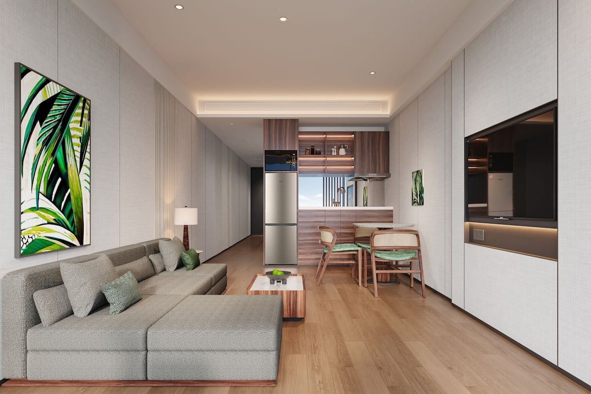 Área de sala de estar