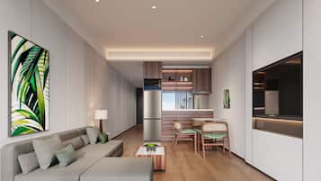 Luxury Apartment, 1 Bedroom | Living area