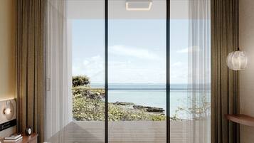 Luksushuvila, 3 makuuhuonetta | Näkymä rannalle/valtamerelle