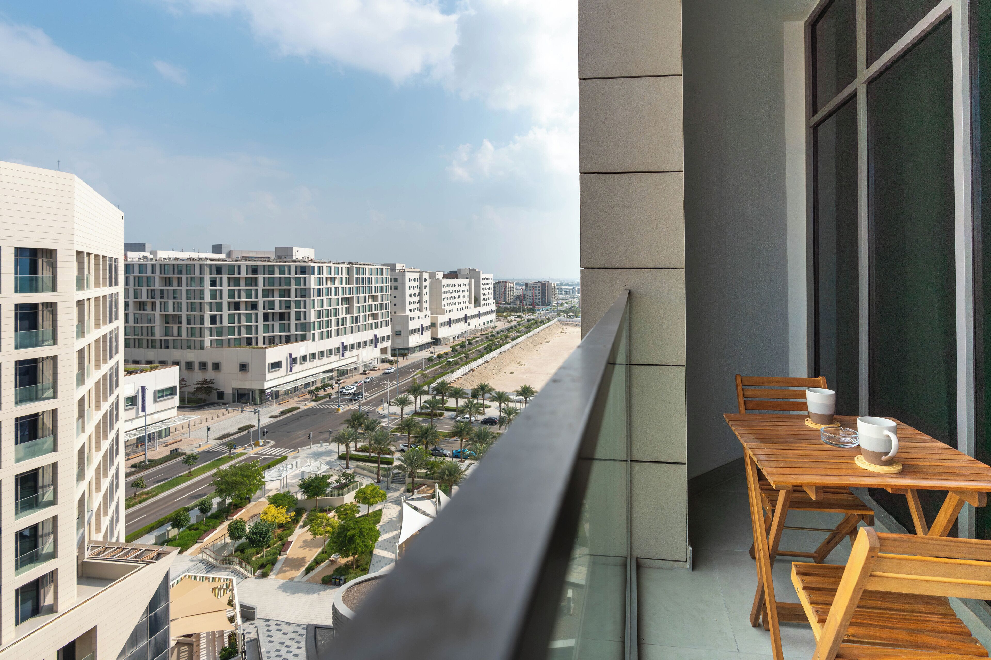 Appartement, balkon, uitzicht op de stad | Balkon