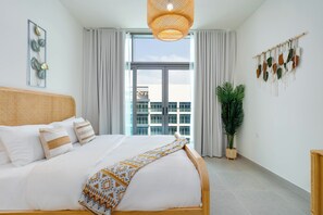Apartment, Balcony, City View | Iron/ironing board, cribs/infant beds, free WiFi, bed sheets - Vogue| Park View Saadiyat Island close to Yas Mall (Abu Dhabi)