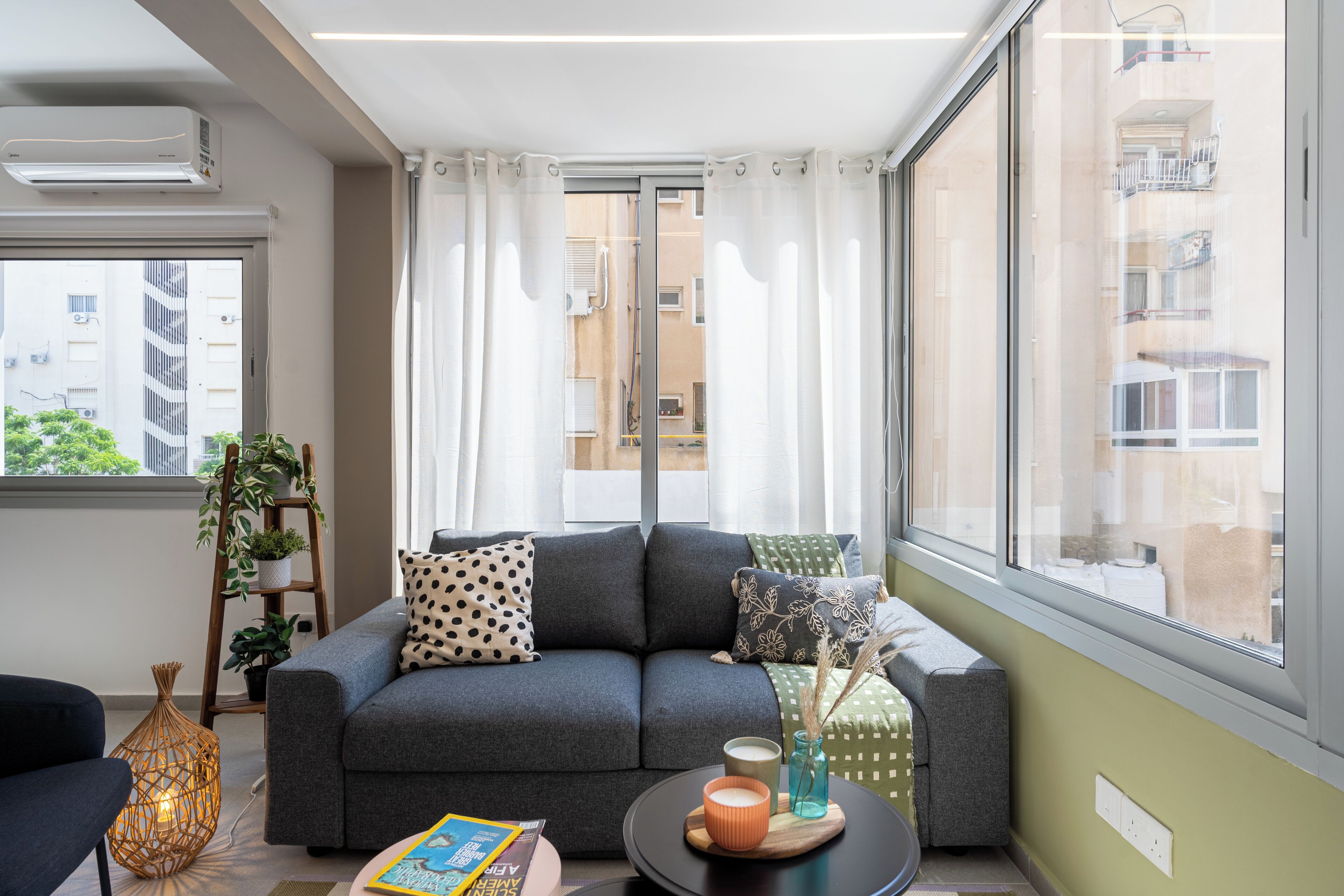 公寓, 1 間臥室, 廚房, 城市景觀 | 客廳 | 智慧型電視、Netflix、串流服務