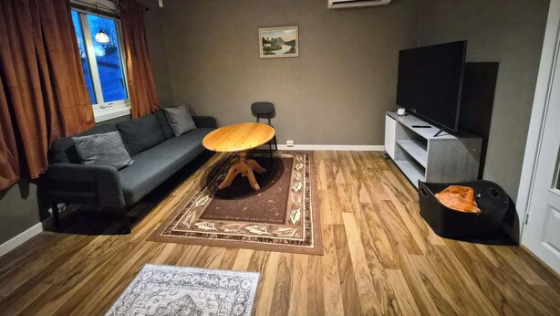 Apartment, 1 Bedroom | Living room - Cosy Flat With its own Entrance and Parking (Harstad)