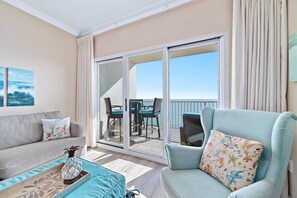 TV - Seawind 1506 | Beachfront Condo – Great location - walk to everything! (Gulf Shores)