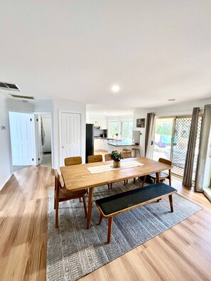 House, 4 Bedrooms, Patio | Dining room - Saltwood Mornington - A Conscious Coastal Retreat (Melbourne)