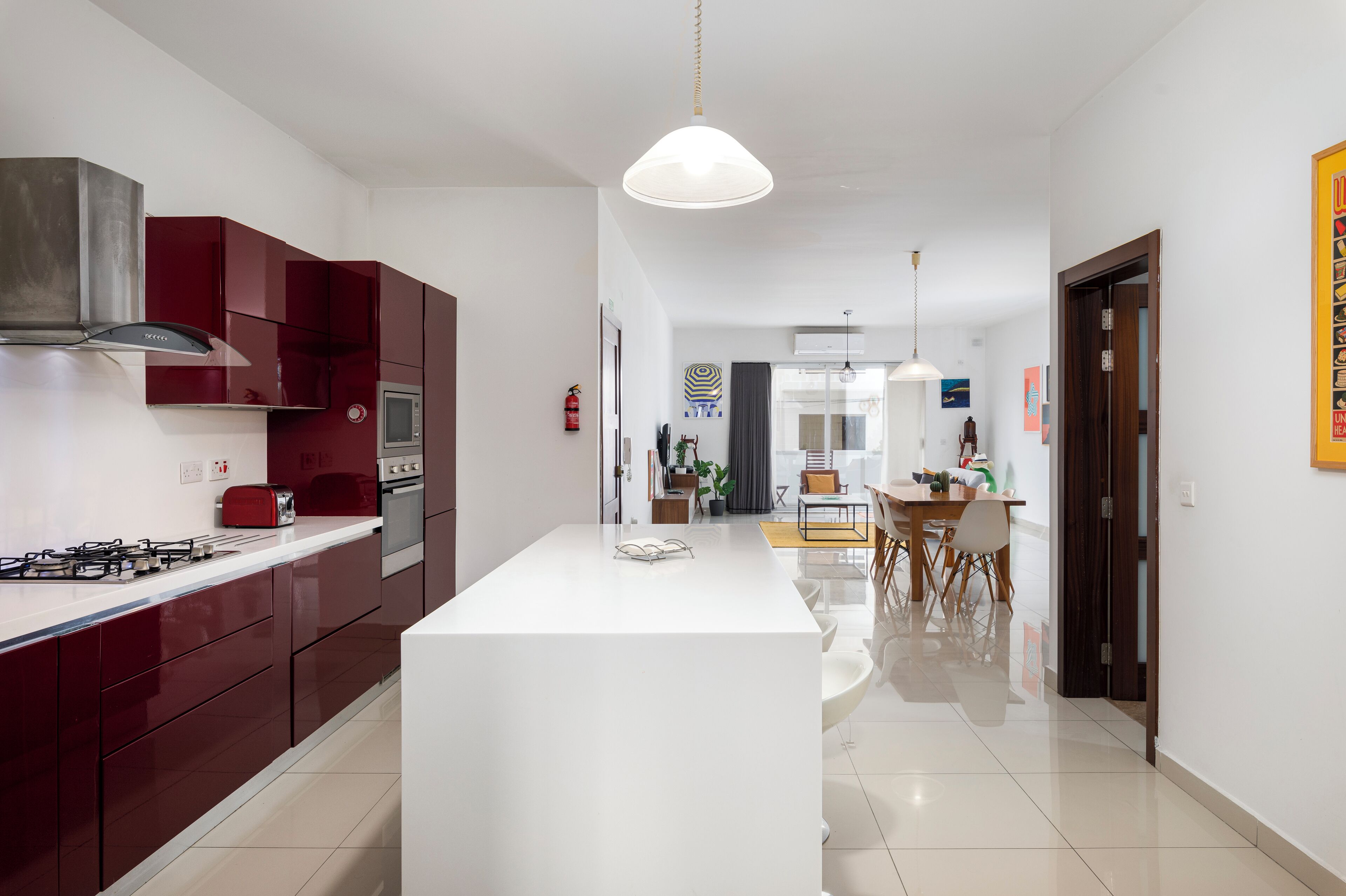 Apartamento, 2 quartos, cozinha | Cozinha privada | Chaleira elétrica, torradeira