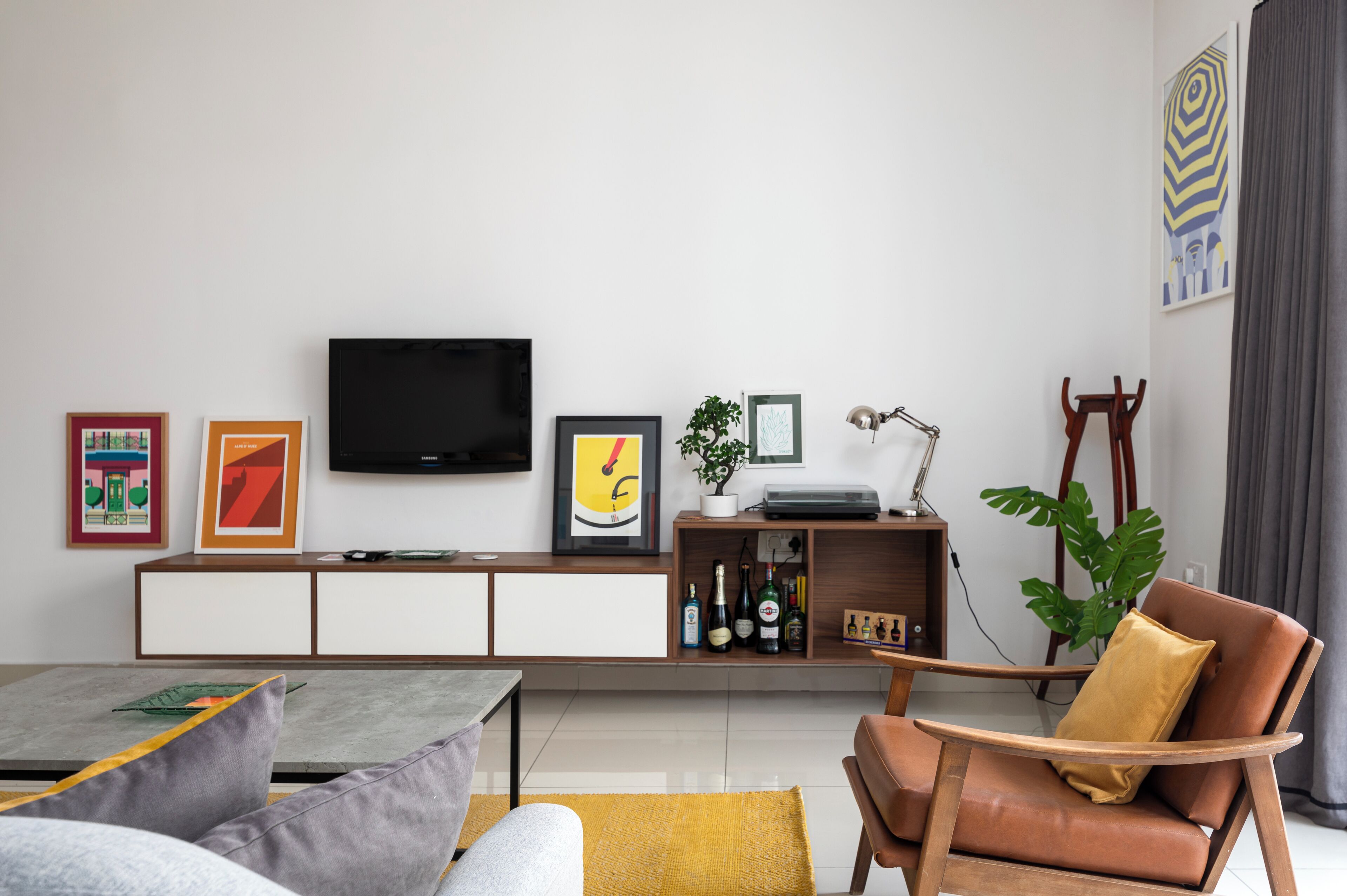 Huoneisto, 2 makuuhuonetta, keittiö | Oleskelualue