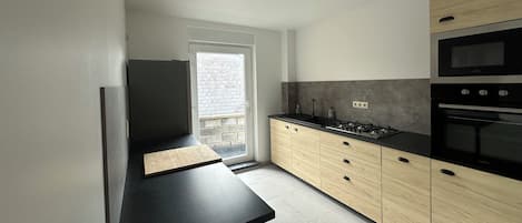 Apartamento Confort, vistas a la ciudad | Cocina privada