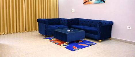 Apartamento premium | Área de estar