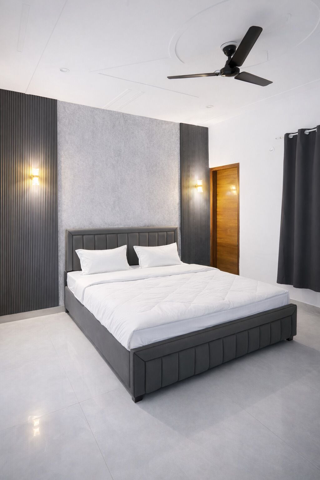 Departamento de lujo, balcón, vista a la ciudad | Cortinas blackout, tabla de planchar con plancha y wifi gratis 