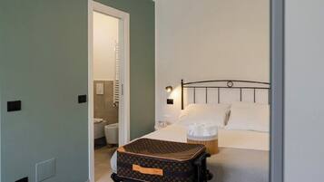 1 室のベッドルーム、アイロン / アイロン台、WiFi (無料)、ベッドシーツ