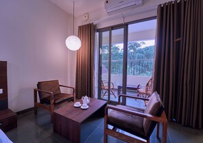 Premium Triple Room, 1 Queen Bed, Balcony, Mountain View | Desk, laptop workspace, free WiFi - Achutham Cottages Wayanad by VOYE HOMES (Vythiri)