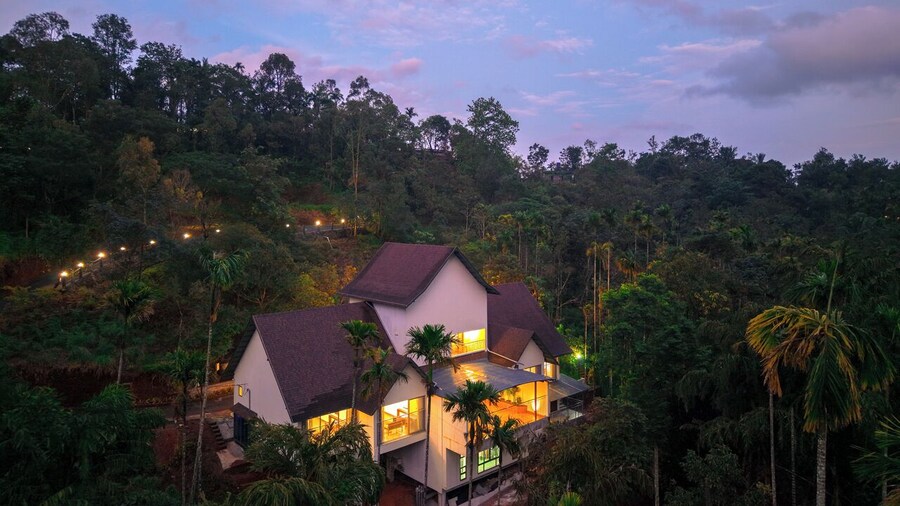 Achutham Banasura villa by VOYE HOMES
