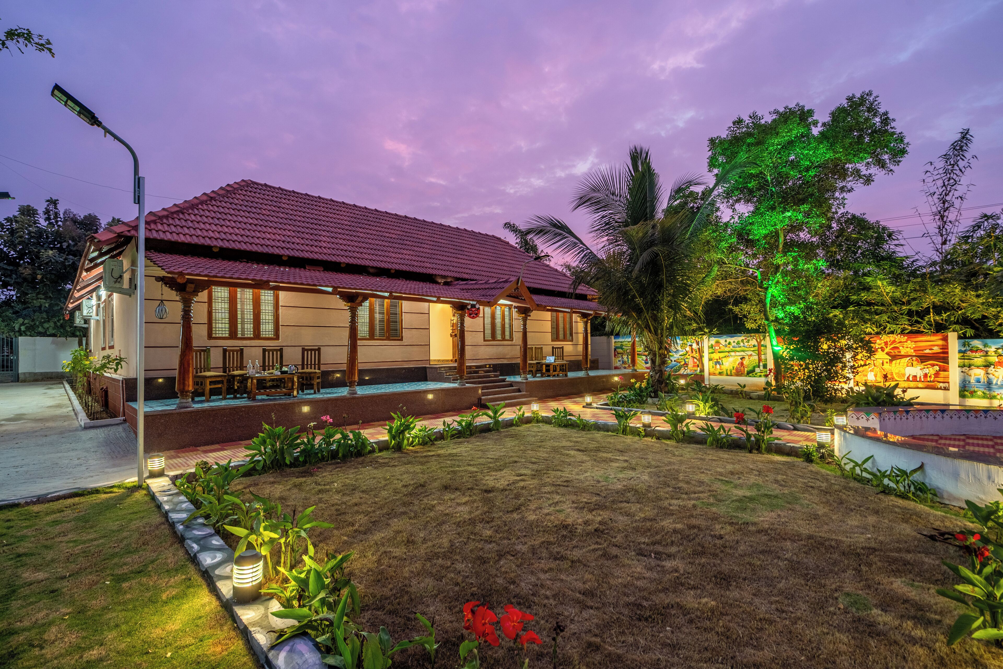 المنشأة من الخارج