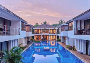 Front of property - Aquasol Pool Villa Goa by VOYE HOMES (Vagator)