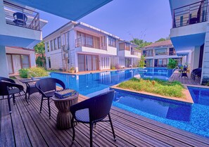 Living area - Aquasol Pool Villa Goa by VOYE HOMES (Vagator)