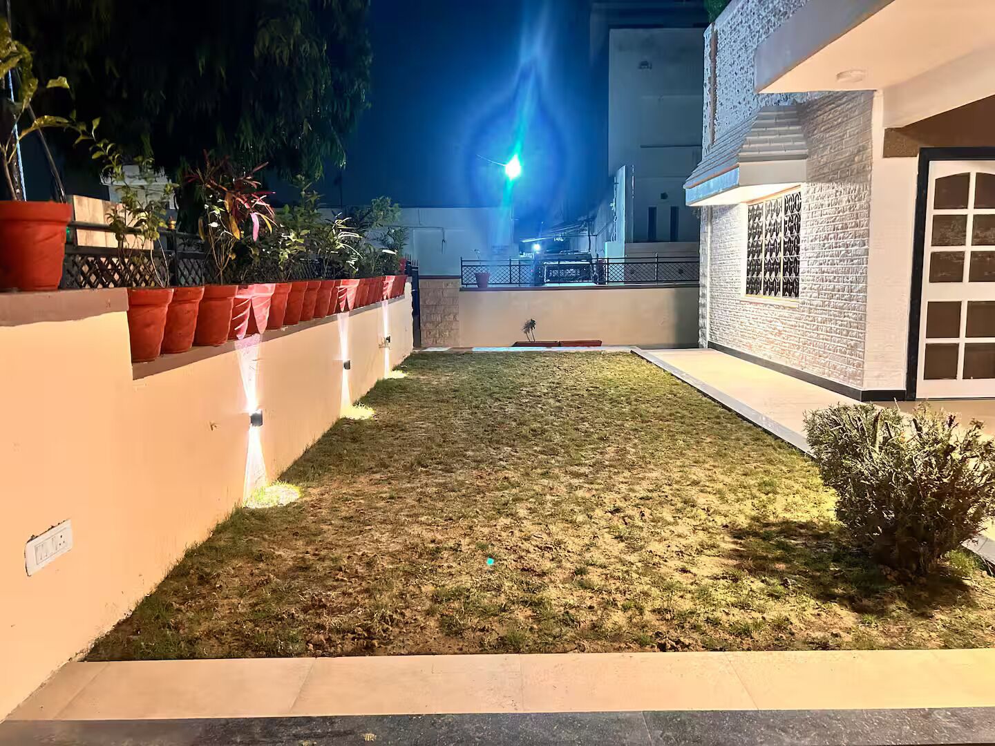 Enceinte de l’hébergement