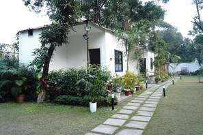 Voorkant van accommodatie