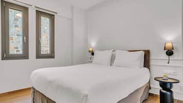 Caja fuerte, cortinas opacas, sistema de insonorización