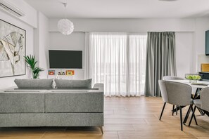 Living area - Olearia Villas (Malevizi)