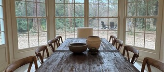 Peaceful River View Retreat - One Level 4BR on 1.5 Acres, Covington