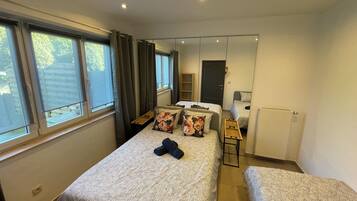 Comfort-Apartment, Gartenblick