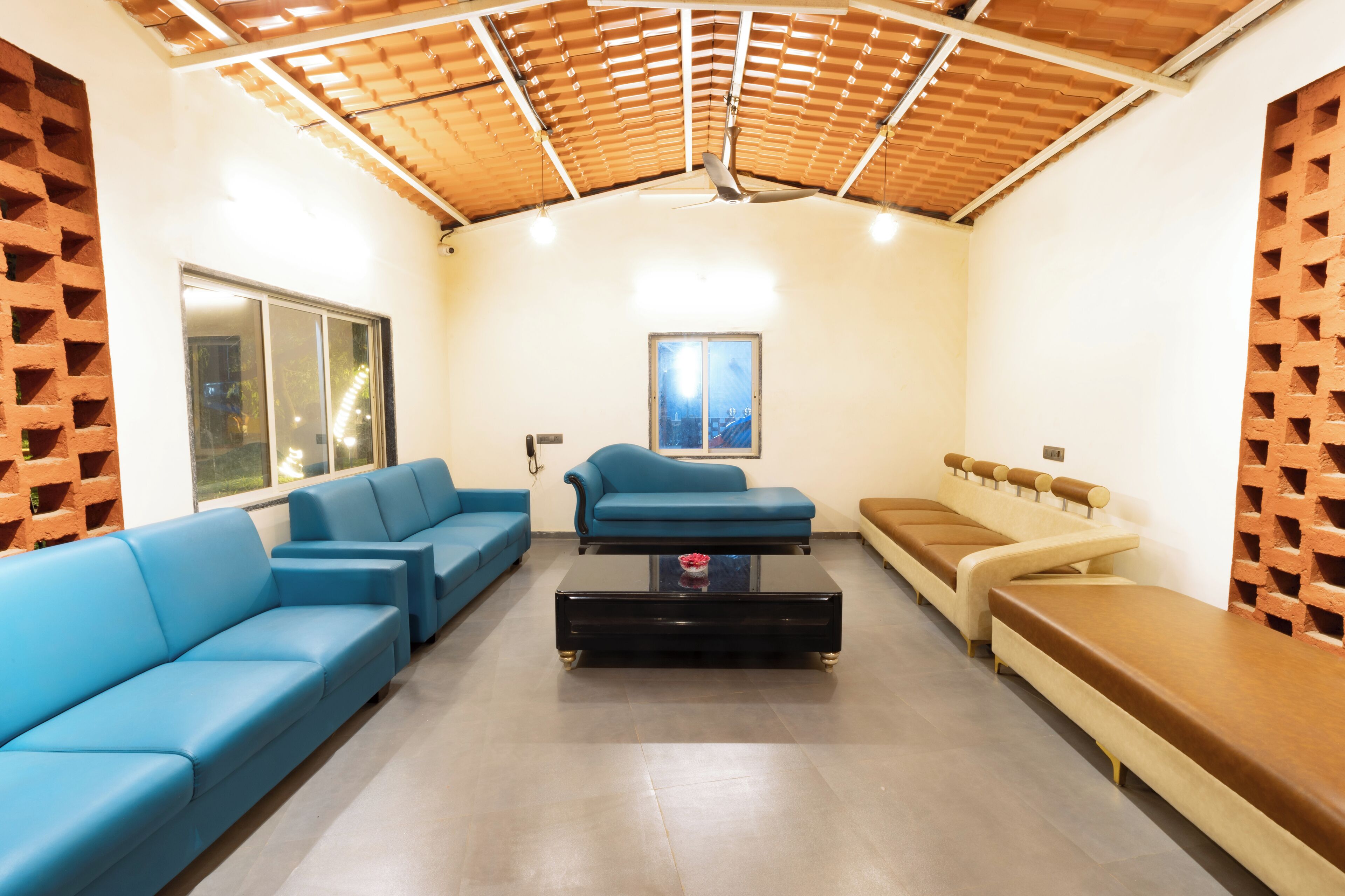 Zona de estar del vestíbulo