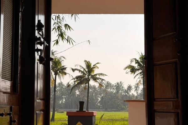 Deluxe Double Room, Patio, Garden View | Laptop workspace, iron/ironing board, free WiFi