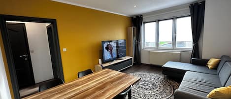 Apartamento Confort, vistas al jardín | Zona de estar