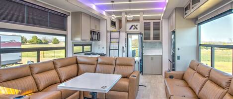 Área de sala de estar