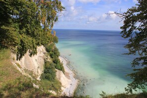 Beach - "Lake view idyll" with panoramic view (Sellin)