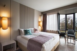 Habitación clásica doble | Escritorio, sistema de insonorización, wifi gratis