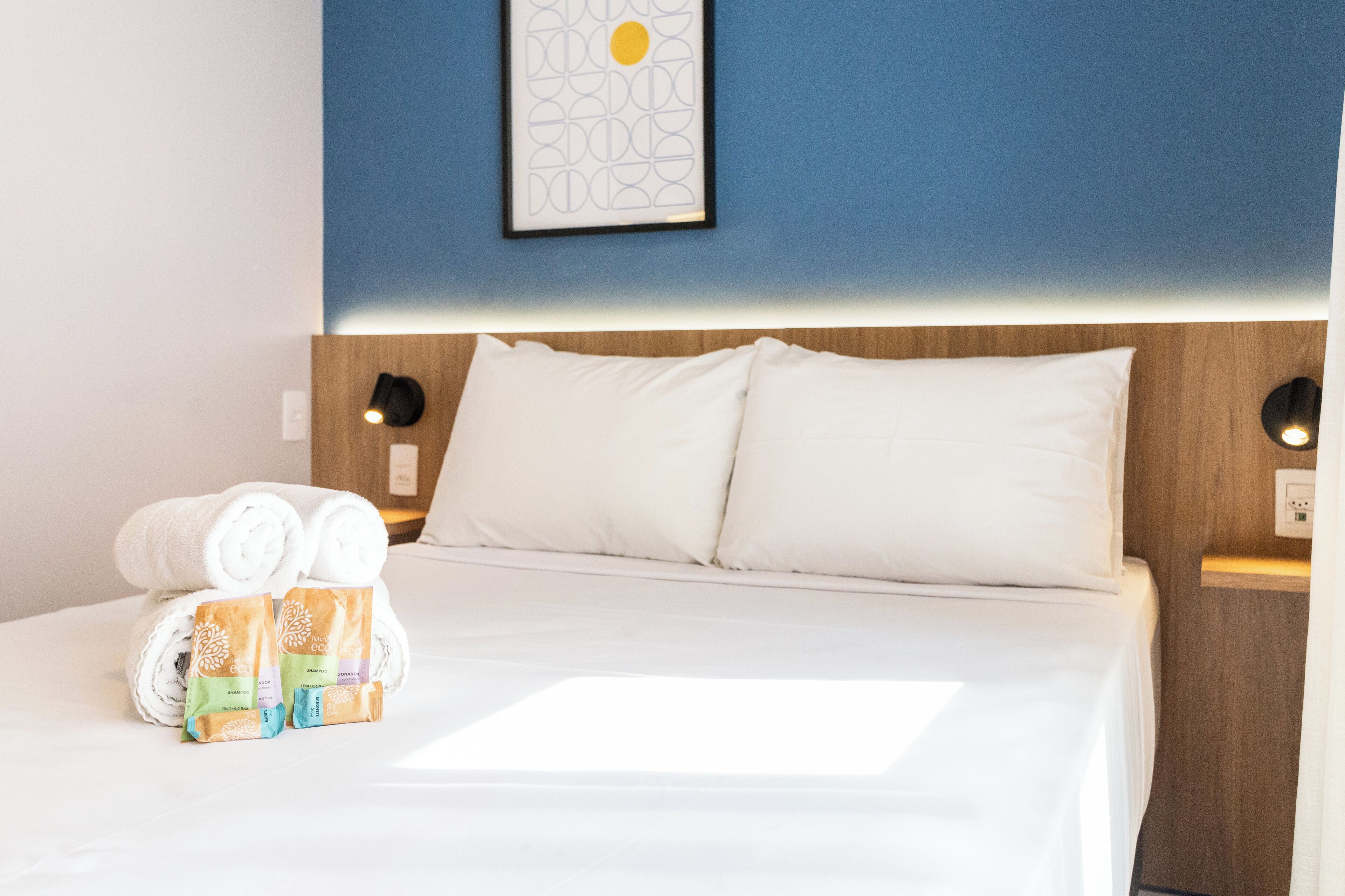 Studio | Blendingsgardiner, strykejern/-brett og wi-fi (inkludert)