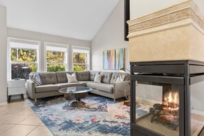 Smart TV, fireplace, DVD player, ping pong - PRIVATE POOL! Rare Resort Beach House! 6-Seat Golf Cart, Fenced Yard & Games! (Miramar Beach)