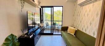 Beautiful Moes IV apartment in front of the park Mirador Sur 1 bedroom Balcony Gym