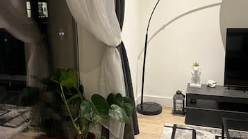 公寓, 1 間臥室, 無障礙, 露台 | 客廳