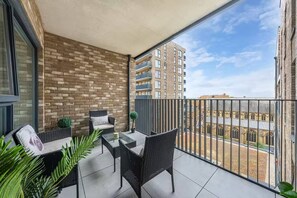 Apartment, 1 Bedroom, Accessible, Balcony | Balcony - Modern 1-bed Apt in Harrow Near Heathrow Airport & Wembley (Harrow)