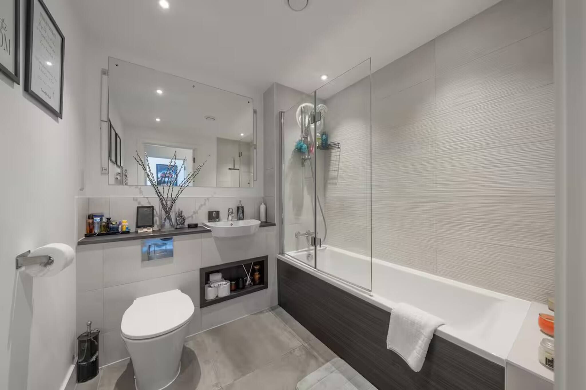 Apartment, 1 Bedroom, Accessible, Balcony | Bathroom