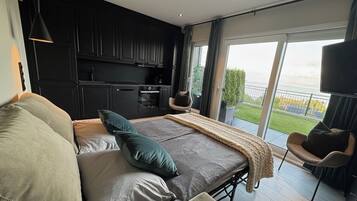 1 soverom, skrivebord, wi-fi og sengetøy