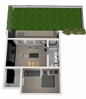 Floor plan - Breathtaking ocean and fjord view short distance to Bergen (Os)