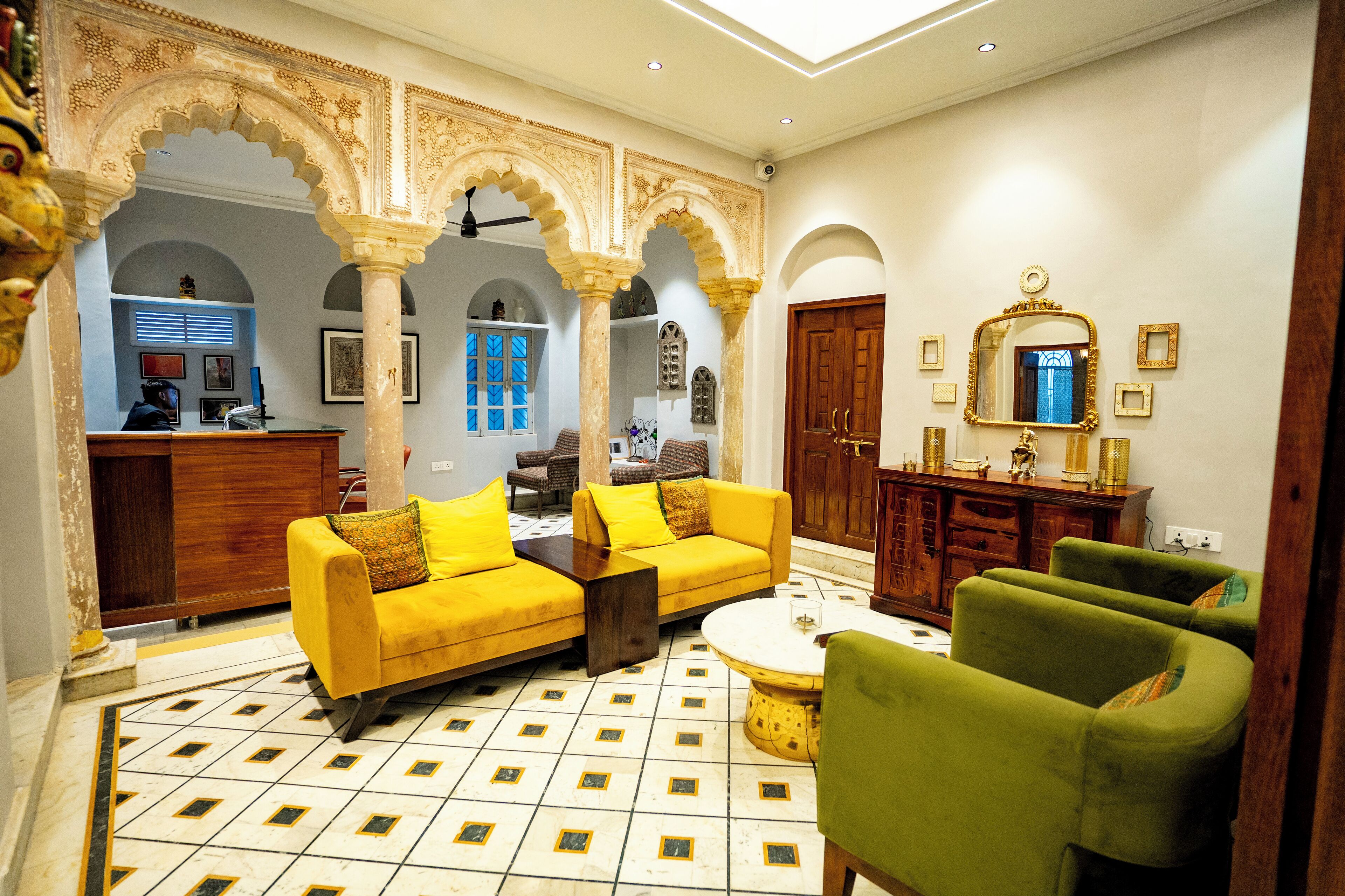 Área de sala de estar