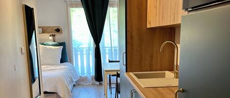 Bügeleisen/Bügelbrett, WLAN, Bettwäsche