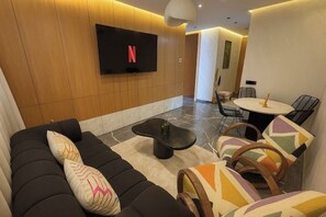 Living area - Relaxing escape : Modern chic elegance (Marrakech)