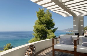 Property grounds - Sea Horizon Spacious Sea View Villa for Families and Groups (Halkidiki)