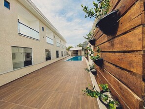Outdoor pool - Residencial Jardins de Taperapuã 2 (Porto Seguro)