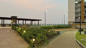 Enceinte de l’hébergement