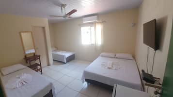 7 quartos, Wi-Fi, roupa de cama